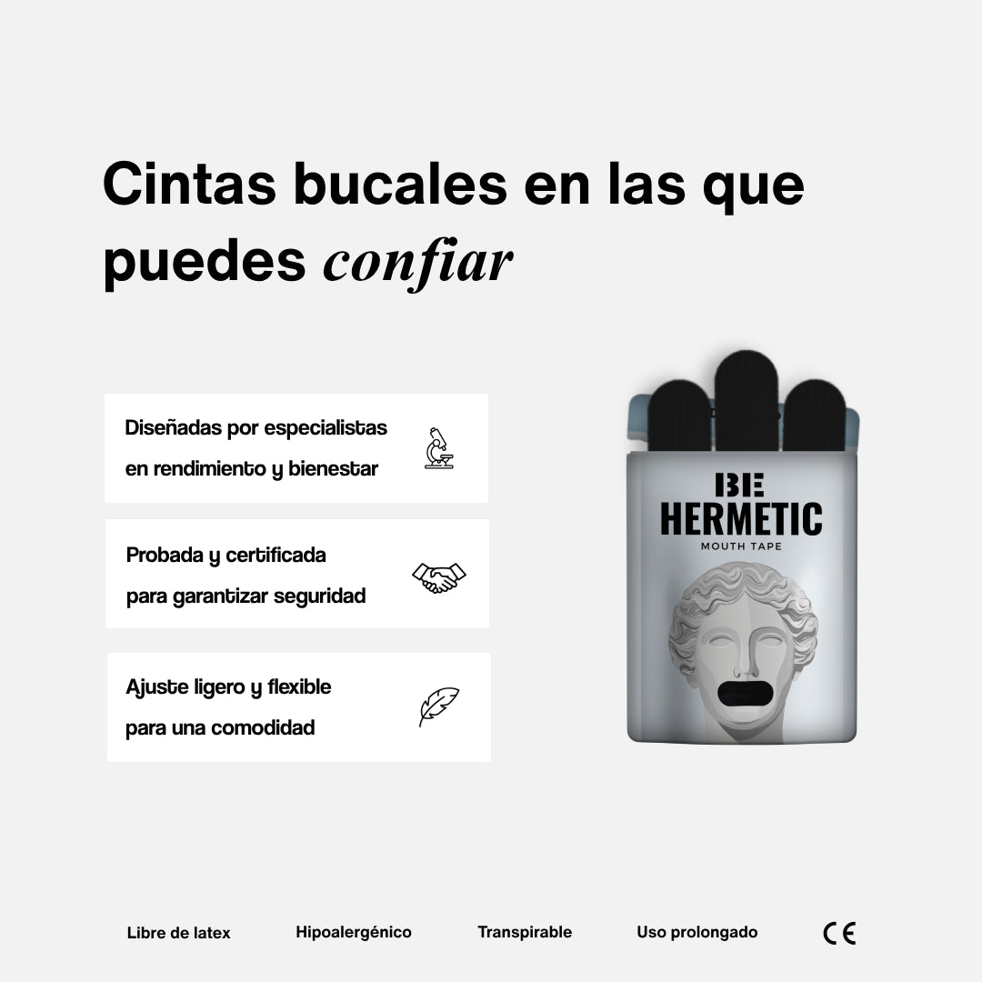 Hermetic Mouth Tape - Cinta Bucal