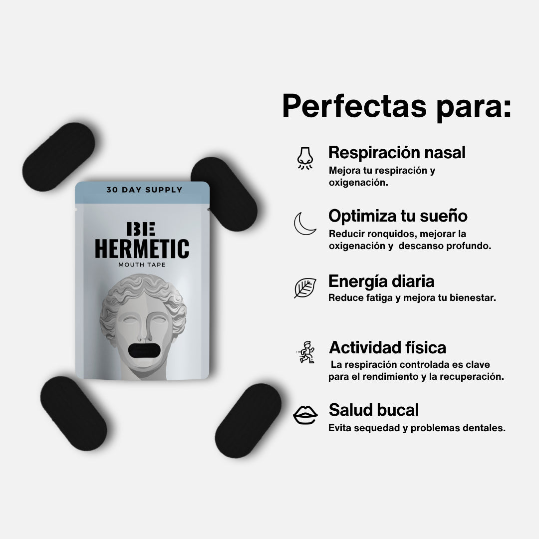 Hermetic Mouth Tape - Cinta Bucal