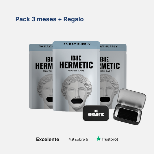 Pack 3 Meses - Hermetic Tape (Cintas bucales) + Regalo