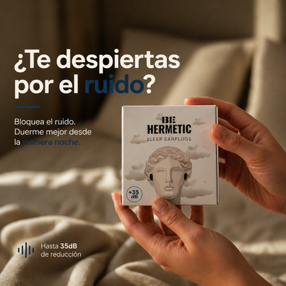 Hermetic Sleep Earplugs - Tapones para Dormir
